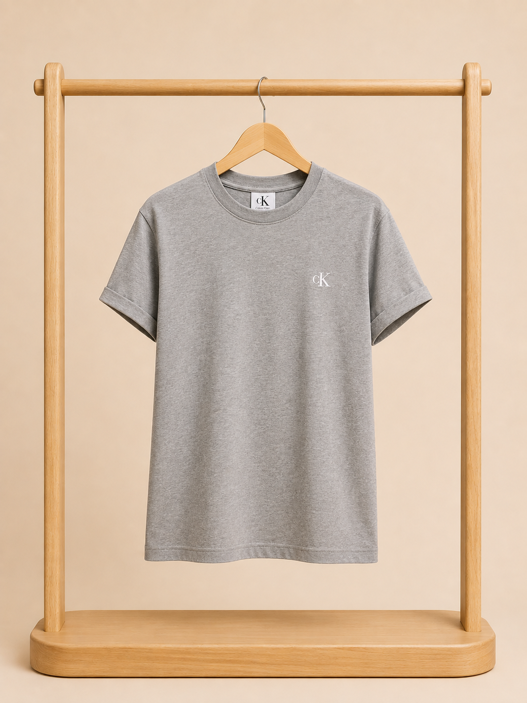 Polera Calvin Klein Gris mujer