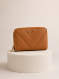 Billetera Victoria’s Secret Acolchada Color Camel